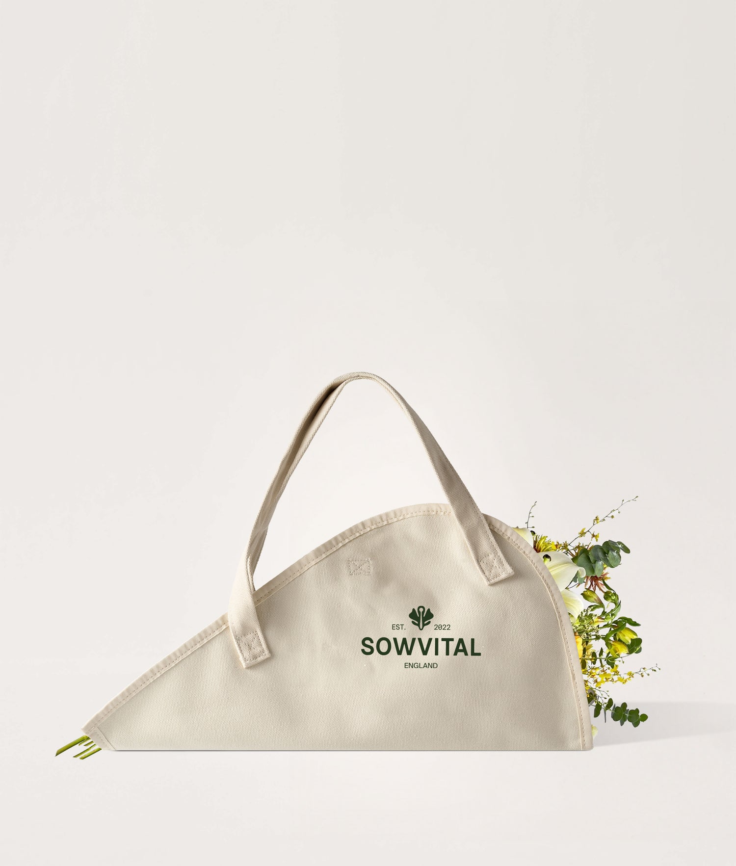 Flower Tote Love Thy Flowers Large