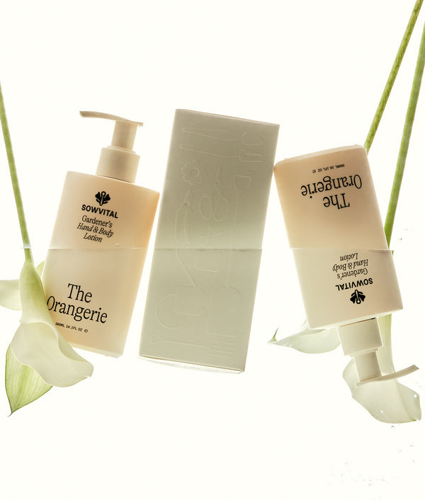 Two skincare products from Sowvital with visible branding on a white background.