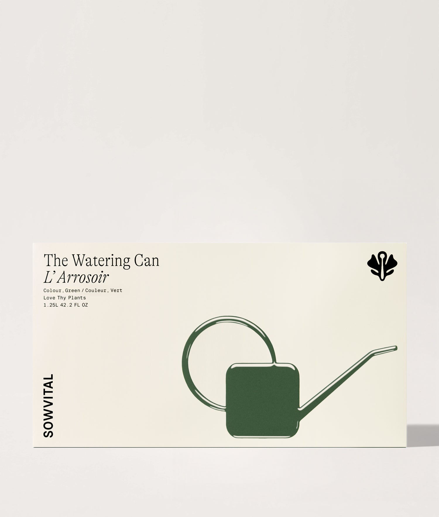 Watering Can Green 1.25L.