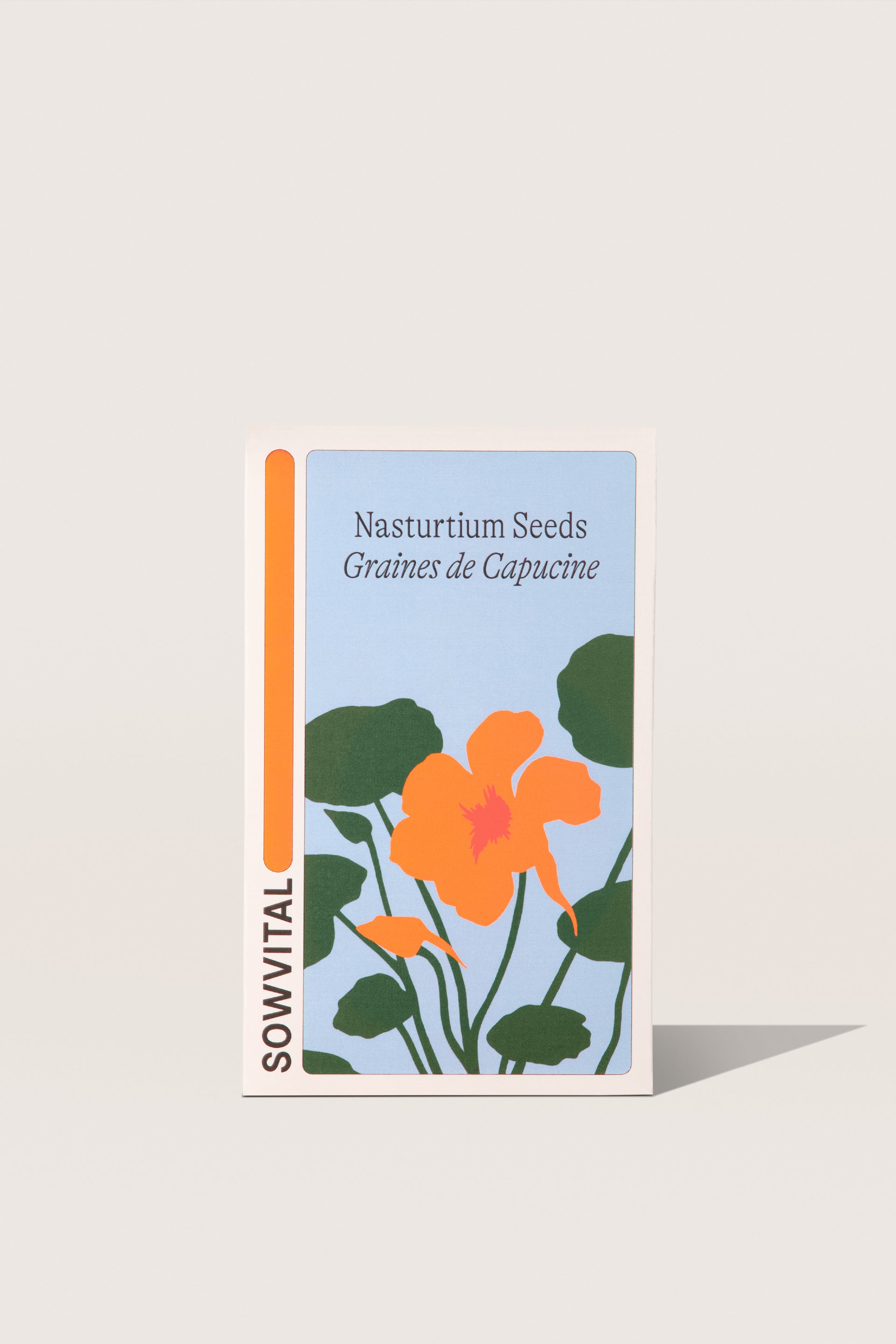 Sowvital nasturtium seeds for growing yourself.