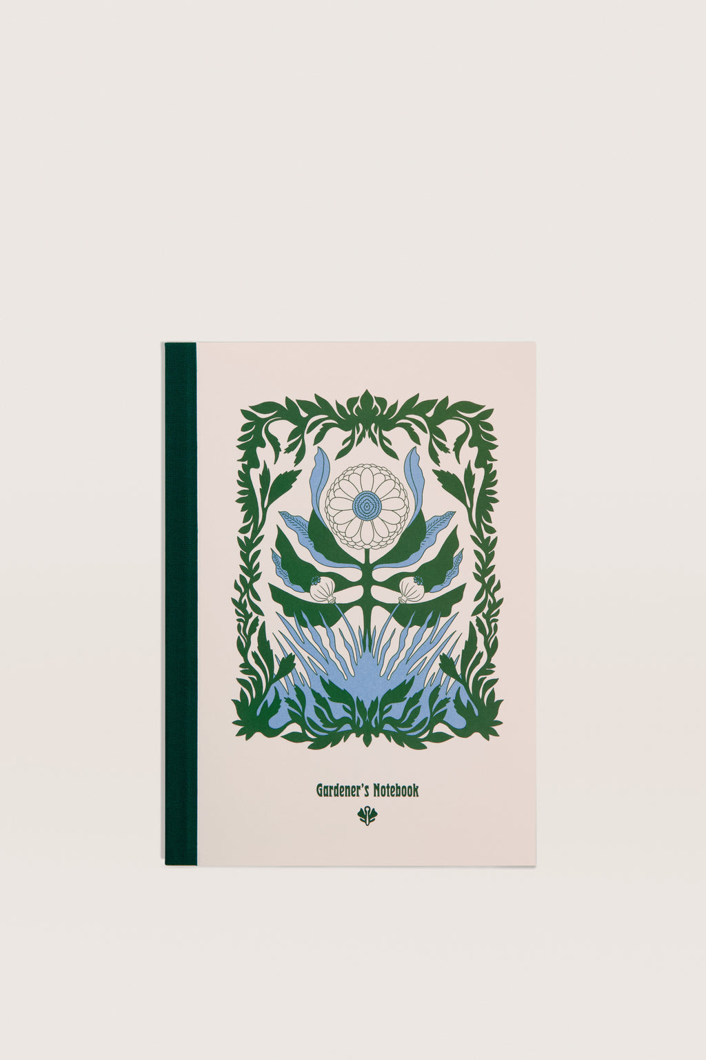 Sowvital A5 size notebook with a grand flower theme.