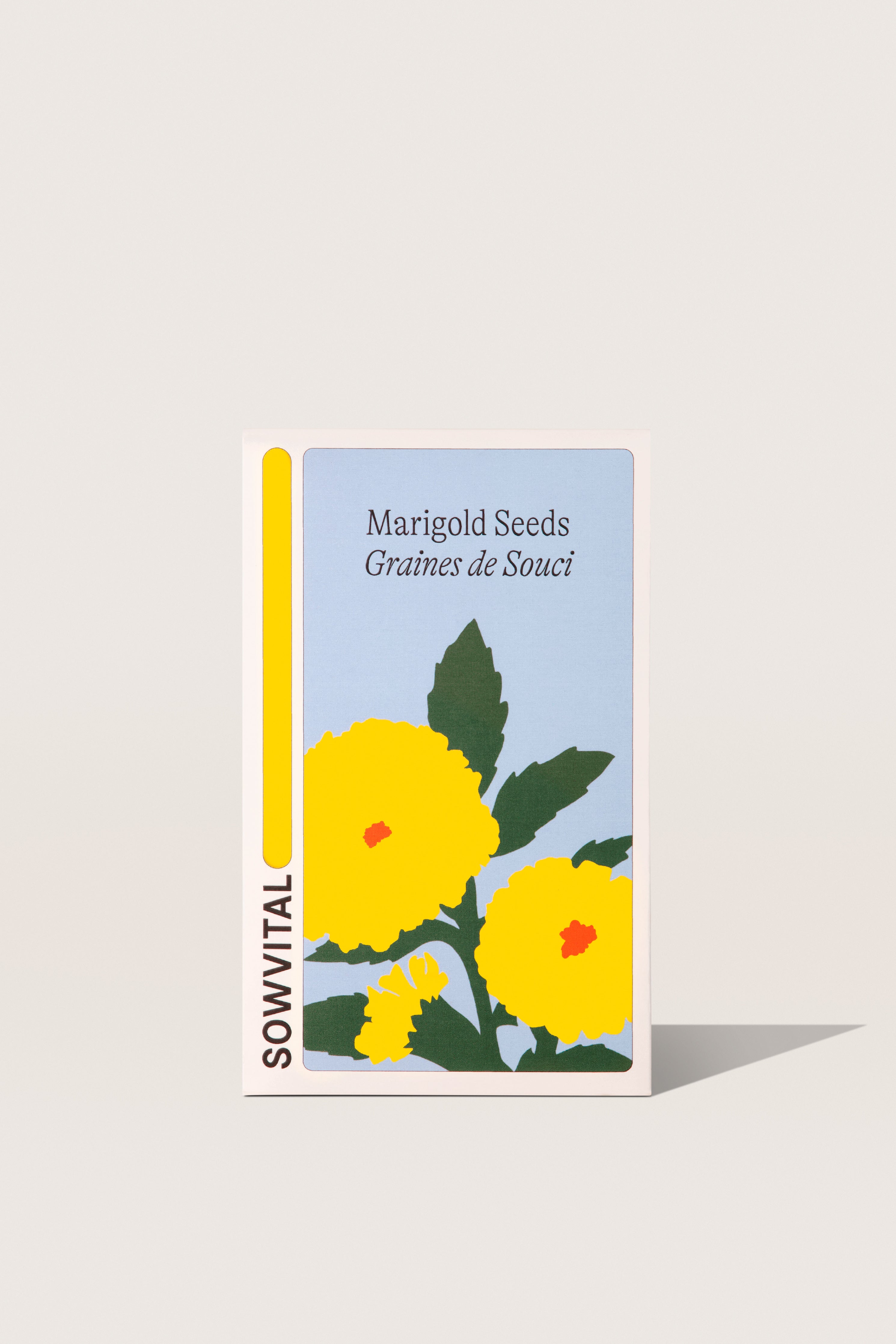 Sowvital marigold seeds for growing yourself.